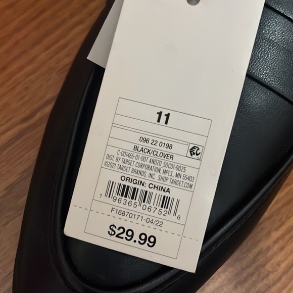 Target Brand: A New Day. Classic Black Flats with Memory Foam - Picture 4 of 4